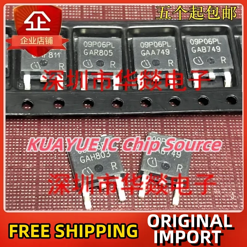 10PCS-30PCS/ 09P06PL  SPD09P06PLG  TO-252 -60V  -9.7A  Fast Shipping Quality Guarantee