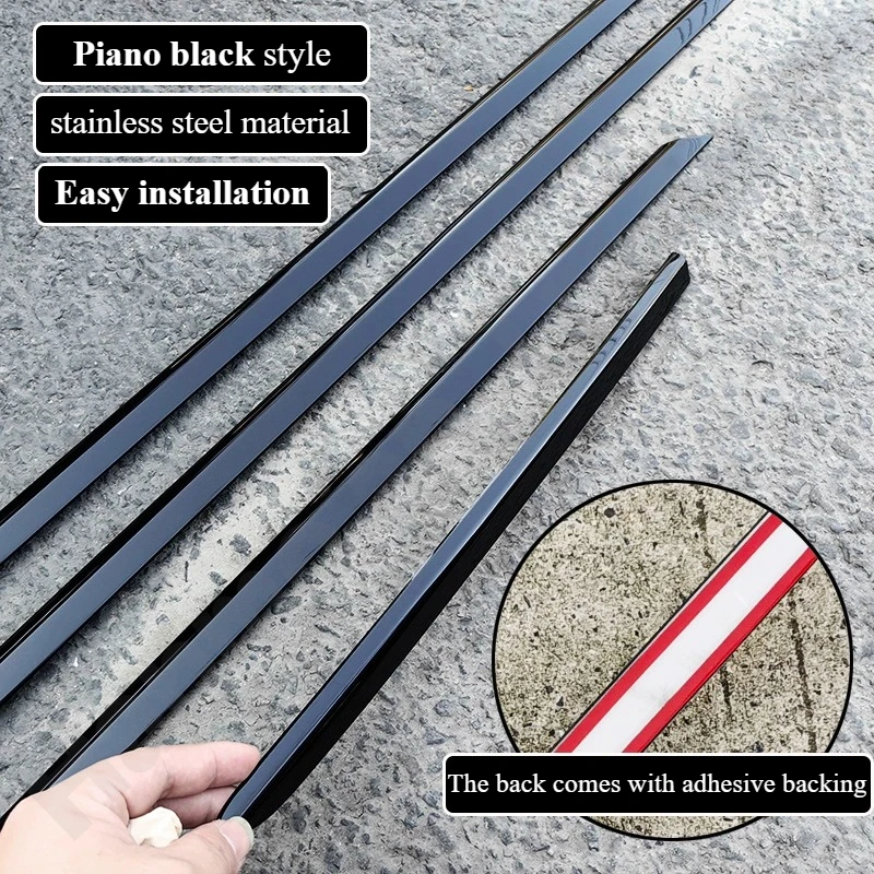 

for Honda Avancier/URV 2017 2020 2022 2023 2024 Window trim/Black Knight kit/Blackened shiny strip on the exterior of the car