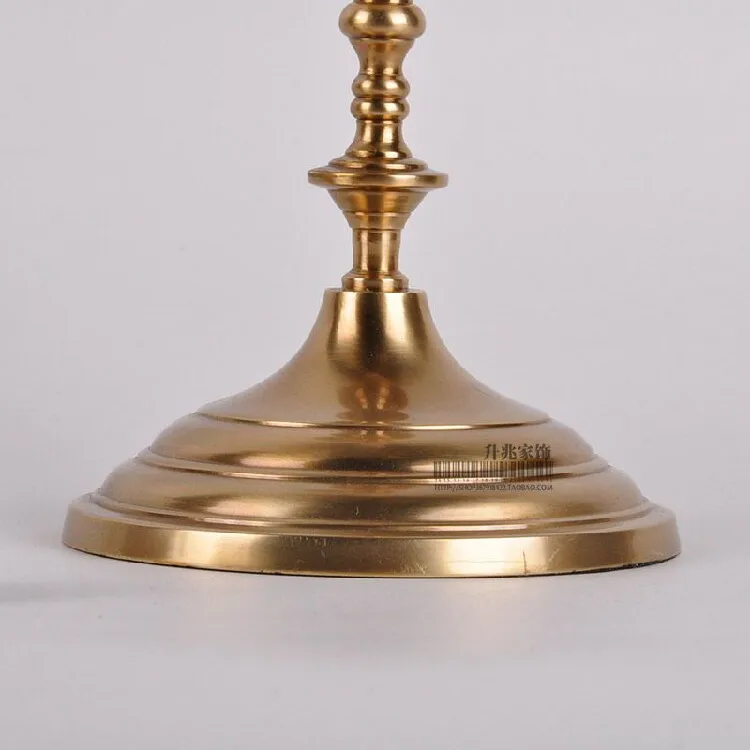 India imported retro brass American European light luxury fashion five-headed candlestick wedding banquet tabletop