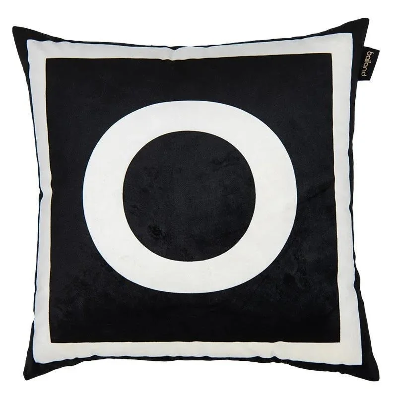 Nordic Letter Black White Pillow Letters Boho Throw Pillow Cover Car Office Nap Pillow Home Decoration Modern for Women 45x45