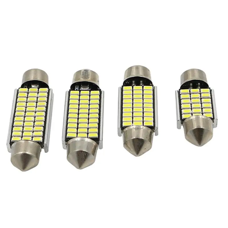 31/36/39/41mm Car Lights License Plate Light Dome Light LED Tag Light Car Interior Lights License Plate Light Bulbs 3014