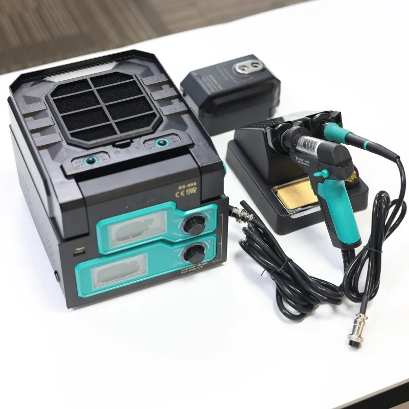 

SS-988H Multifunctional Digital Display 6-In-1 Soldering Iron Welding Gun Disassembly and Welding Platform Electric Soldering