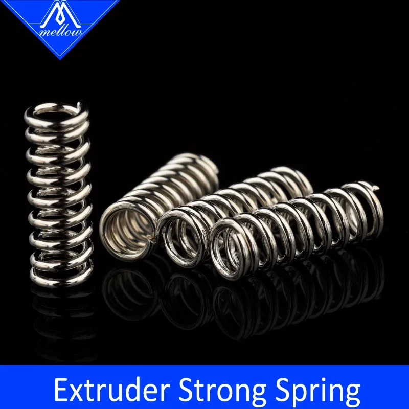 HOT!10pcs/lot 3D printer accessory extruder strong spring (wire diameter 1.2 mm) use for DIY Ultimaker/Makerbot