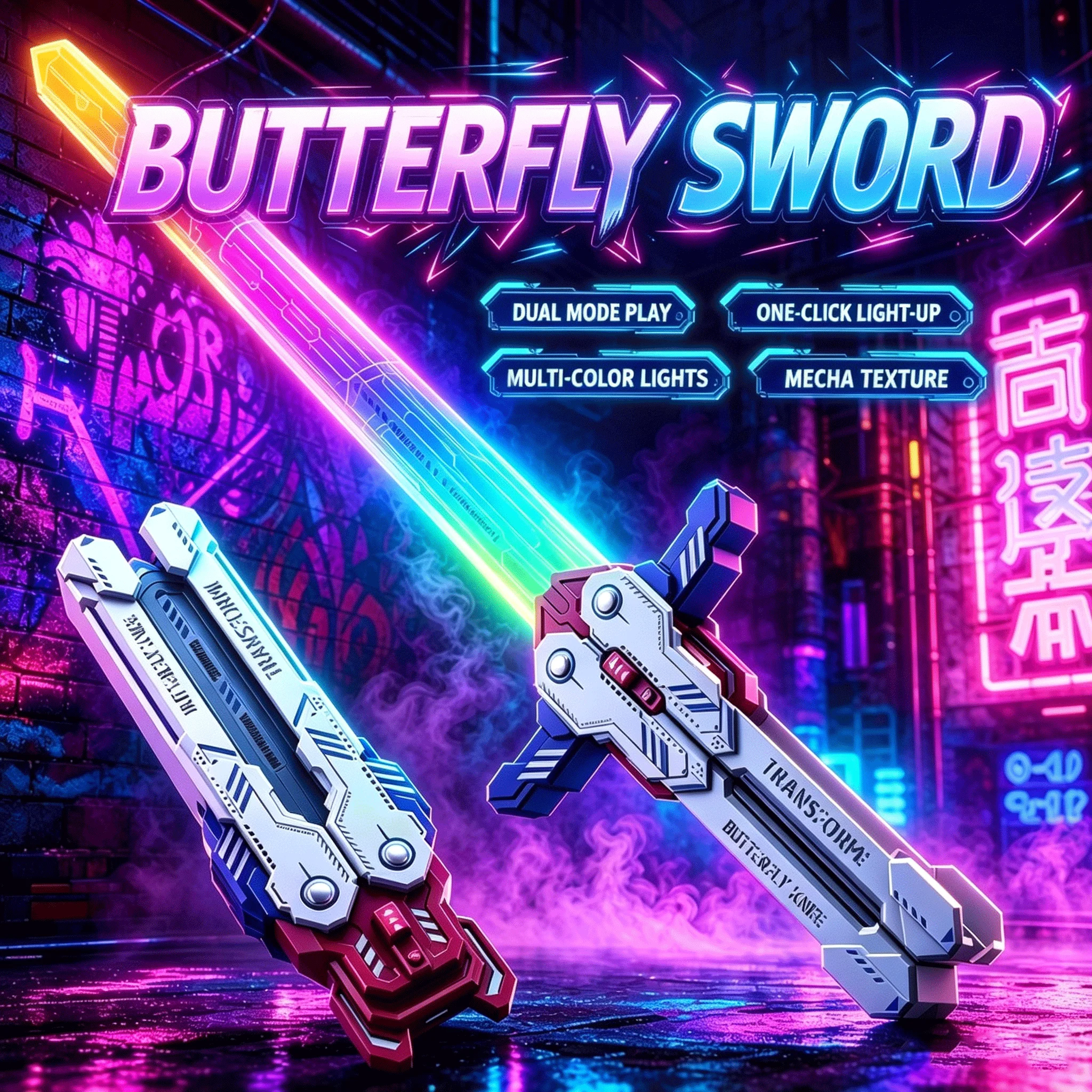 New Lightsaber Sword LED Light & Fighting Sound Rechargeable Retractable Laser Sword Cosplay Party Prop Birthday Gift For Adult
