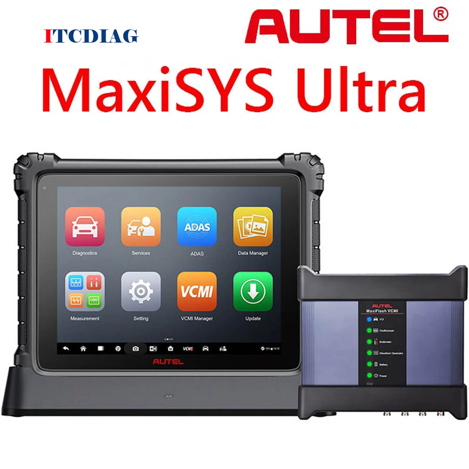 Autel MaxiSYS Ultra OBD 2 / CAN Bi-Directional Dual Wi-Fi Car Diagnostic Tools VCMI ECU Coding Intelligent Automotive Scanner