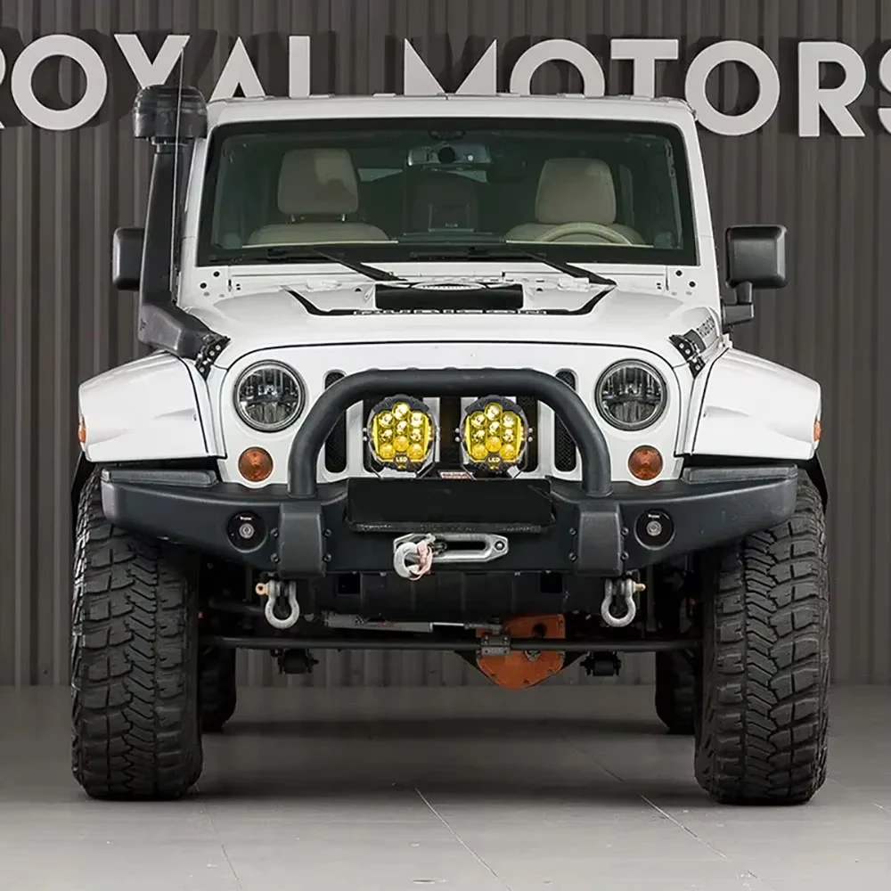 Automobile LED Sport Work Lamps for Lada Offroad 4X4 Vehicle Auxiliary Lights LED 7 INCH Combo Driving Lamp Headlamp