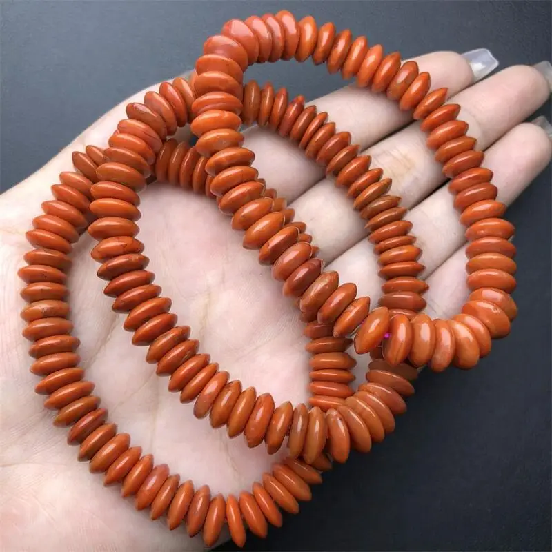 9MM Natural Nanhong Agate Bracelet Crystal Reiki Healing Stone Fashion Jewelry Gifting Gift For Women 1pcs