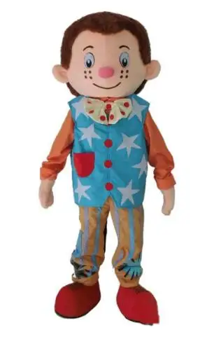 New Adult Boy Mascot Costume Cosplay Mascotte Fancy Dress Character Carnival Christmas Celebration Mascot Costume