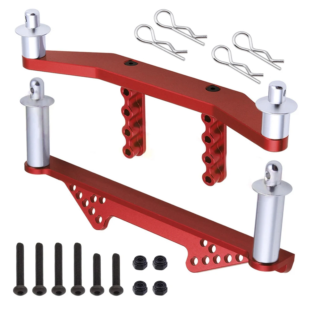 

Metal Front Rear Body Mounts Parts for 1/10 Traxxas Slash 2WD Rustler Stampede