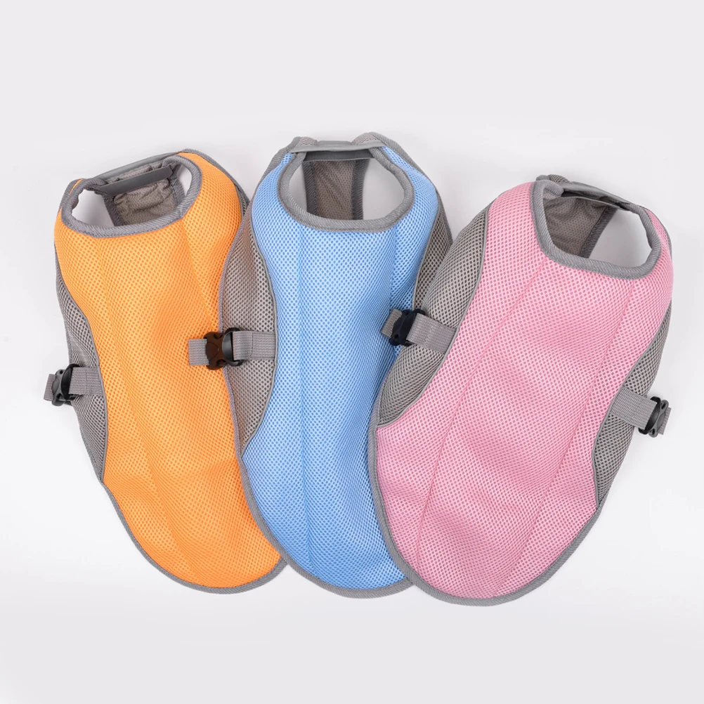 

Pet Cooling Coat Dacron Material Dog Summer Vest Comfortable Puppy Wear Blue Breathable Mesh S