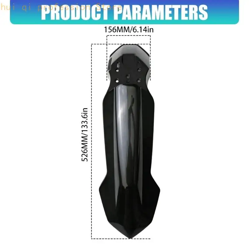 Vorderes Kotflügel-Reparaturteil für Motorrad-Radabdeckung auf nasser Straße H8WE – Detail 6