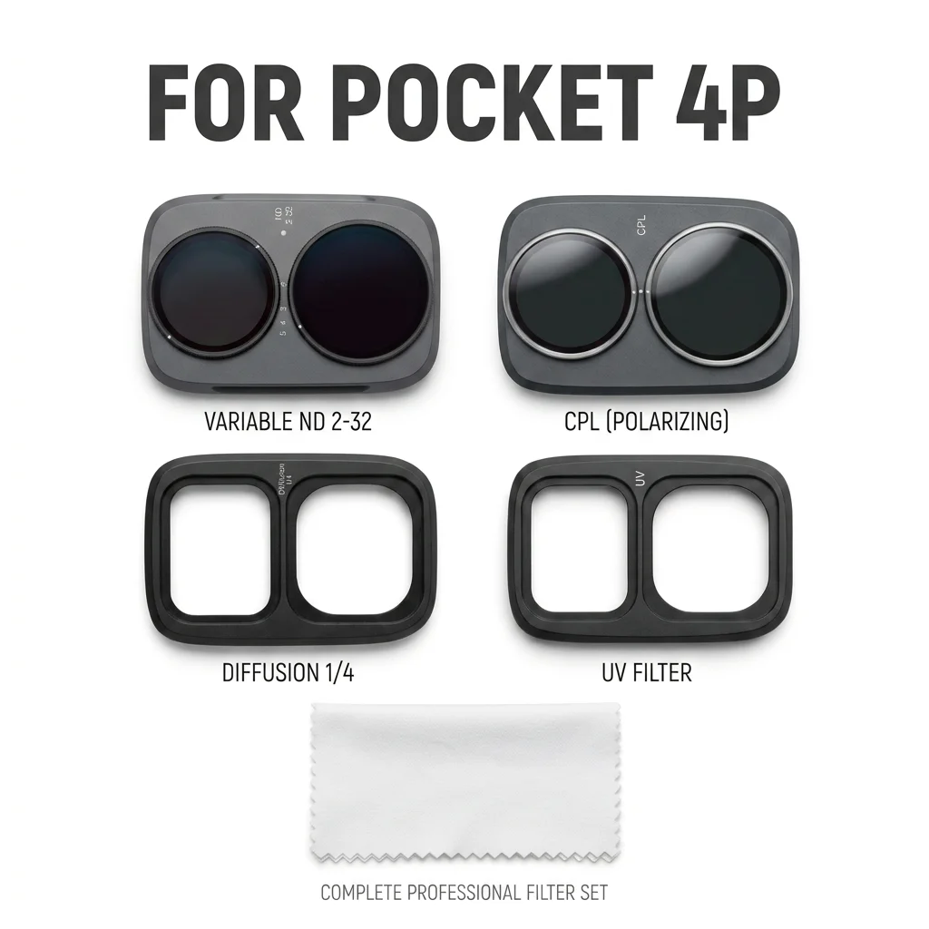 kit-de-filtros-nd-para-osmo-pocket-4p-4-em-1-e-3-em-1-com-nd-2-4-8-16-32-cpl-uv-black-soft