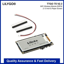LILYGO® T5 V2.3.1 2.13inch E-Paper SSD1680 Display DEPG0213BN / GDEM0213B74 Screen Ultra-low Power Consumption Development Board