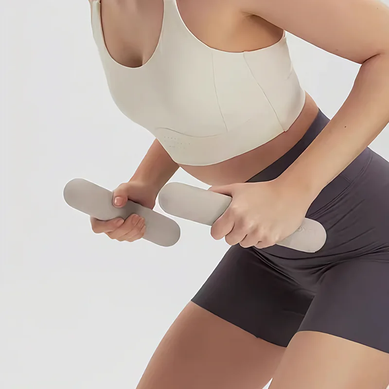 1.5/2.0/2.5KG Soft Silicone Handle Straight Dumbbells Weights Yoga Pilates Kits Fitness Strength Training for Studio Gym