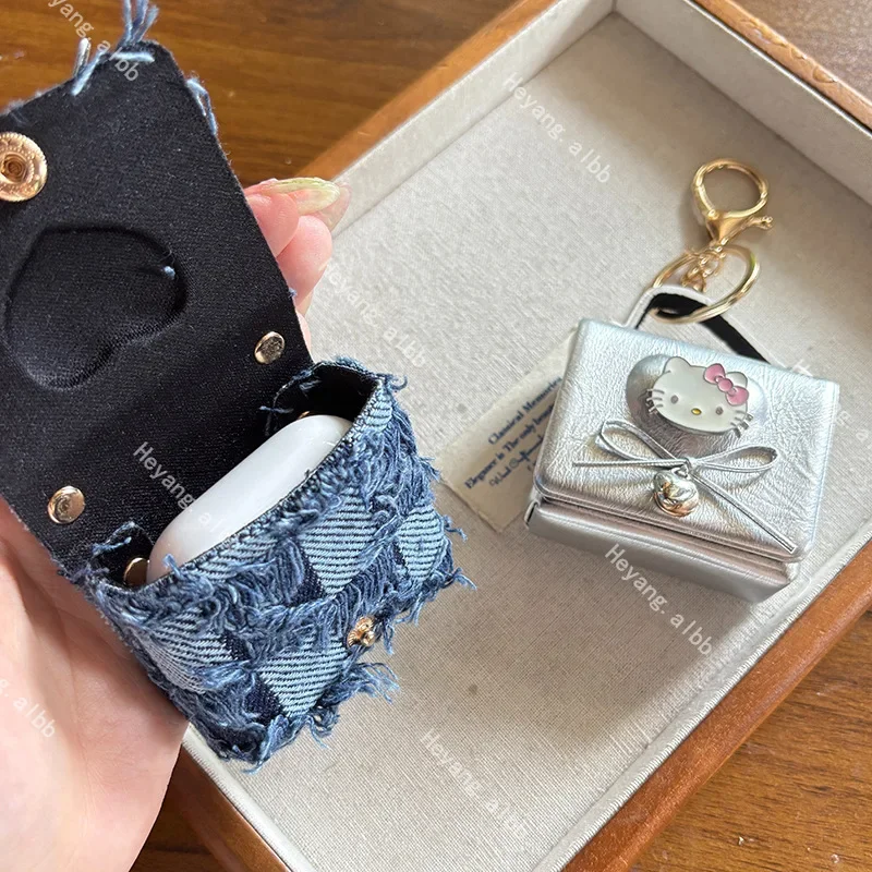 الأزياء مرحبا كيتي المفاتيح Kawaii الكرتون أنيمي زوجين على ظهره سحر المرأة عملة المحفظة سطح المكتب اكسسوارات طالب فتاة هدية #2
