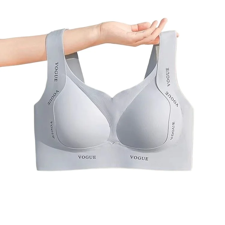 

KUCLUTBig breasts show small plus size underwear anti-sagging, close pair breasts, gather up, support sports fat mm women's bra