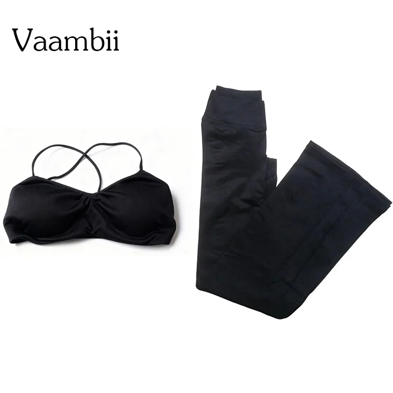 

Спортивный комплект Vision: бюстгальтер и леггинсы, ударопрочный женский спортивный костюм для бега и йоги, 2 предмета, профессиональный фитнес-комплект