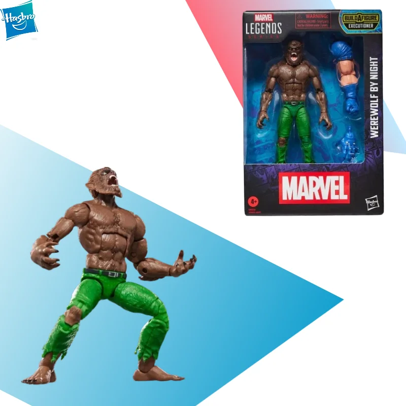 

【IN STOCK】Hasbro Werewolf By Night Articulated Build A Figure Collectible Action Figure Original Model Toy Gift