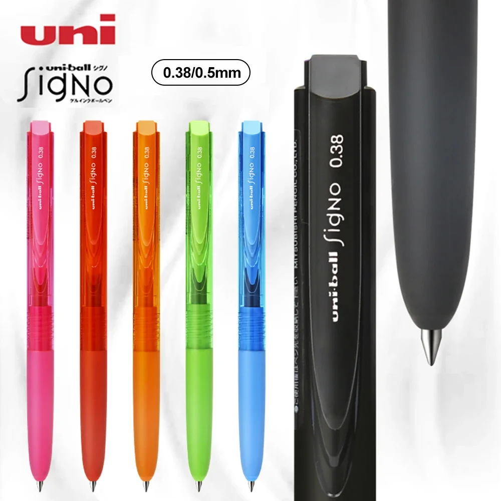 1 قطعة اليابان Uni هلام القلم التجفيف السريع 0.38/0.5 مللي متر UMN-155 منخفضة التخميد Signo السلس لكتابة لطيف مدرسة مكتب القرطاسية #1