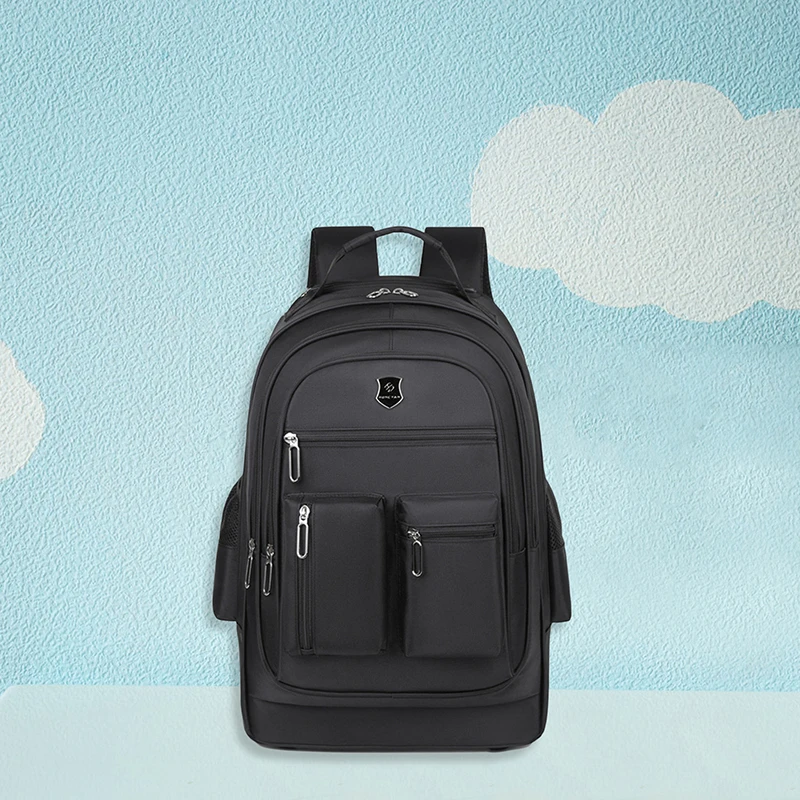 حقيبة ظهر احترافية مع حجرة كمبيوتر محمول وعجلات للسفر التجاري والتنقل في الكلية - تحمل الأمتعة #5