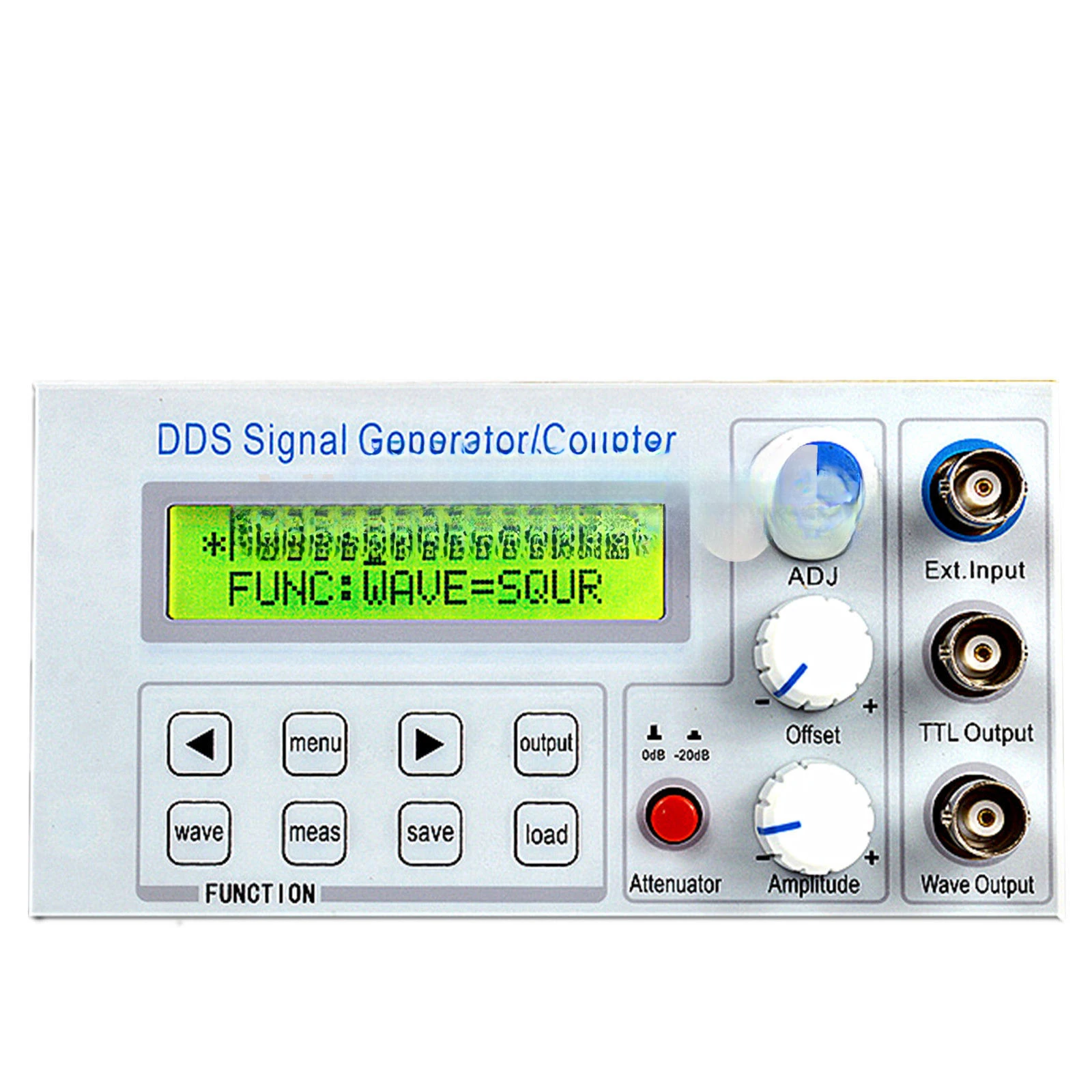 

Apply To SGP1002S 2MHz DDS Function Signal Generator Frequency Counter Square Wave Sweep