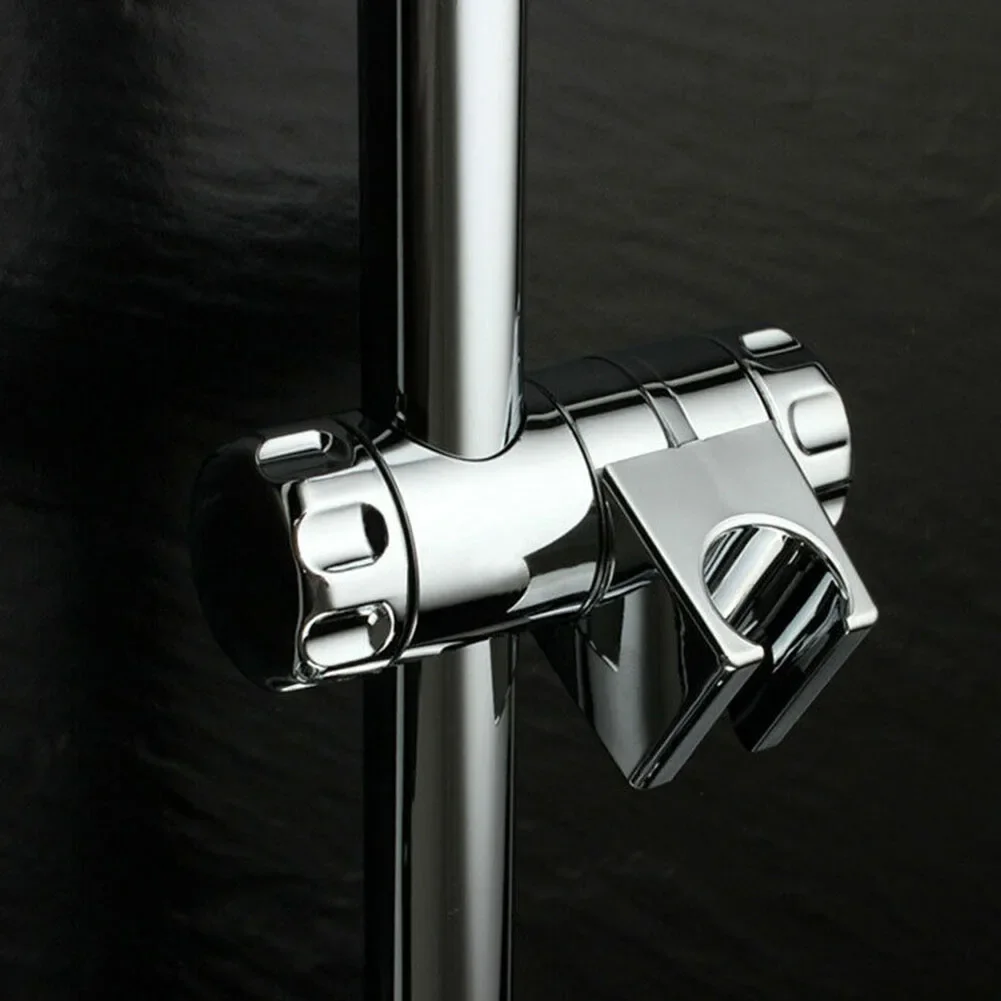 Picture 4: 25mm Adjustable Shower Head Holder Shower Bracket Shower Holder Clamp Showerhead Rail Slide Bracket Bathroom Accessories