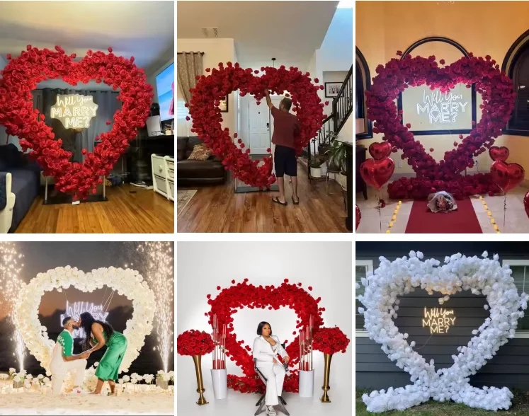 Custom Wedding Design Led Neon Sign Party Wall Decoration Led Will You Marry Me Led Lighting up Sign for Your Ceremony Decor