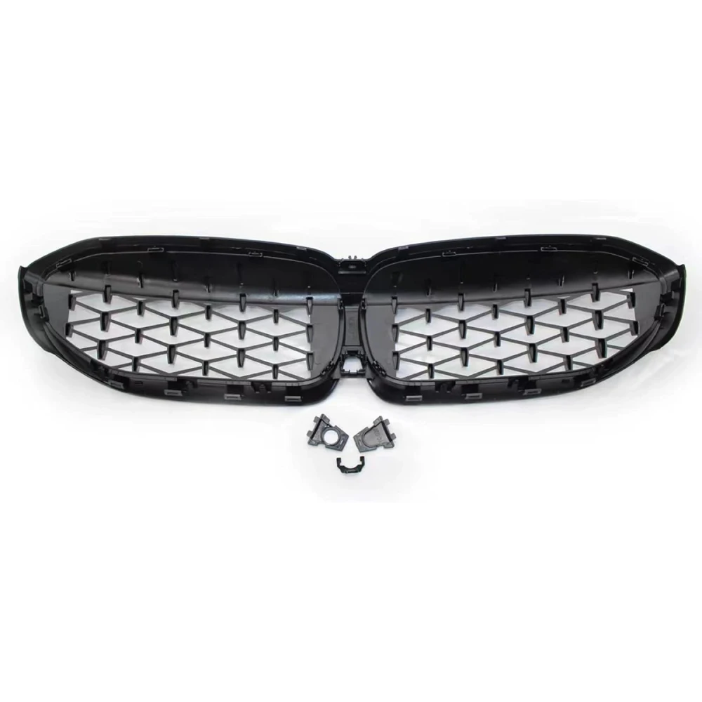 Grille de pare-chocs avant en diamant pour voiture, compatible avec la série 3 G20 Saloon G21 Estate 2019-2020 51138072085