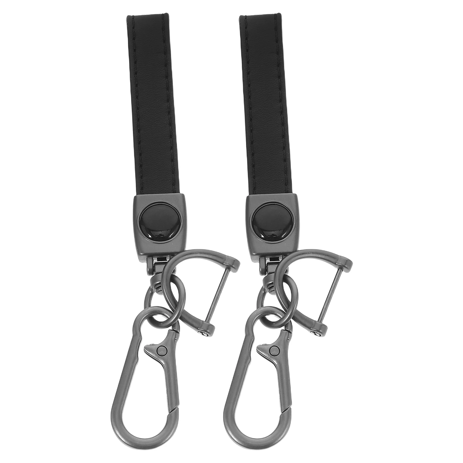 

2Pcs Car Stylish Alloy Heavy Duty Car Keychain Keyring Cool Vehicle Keychain Keys Holder Vehicle Motorcycle Pendant