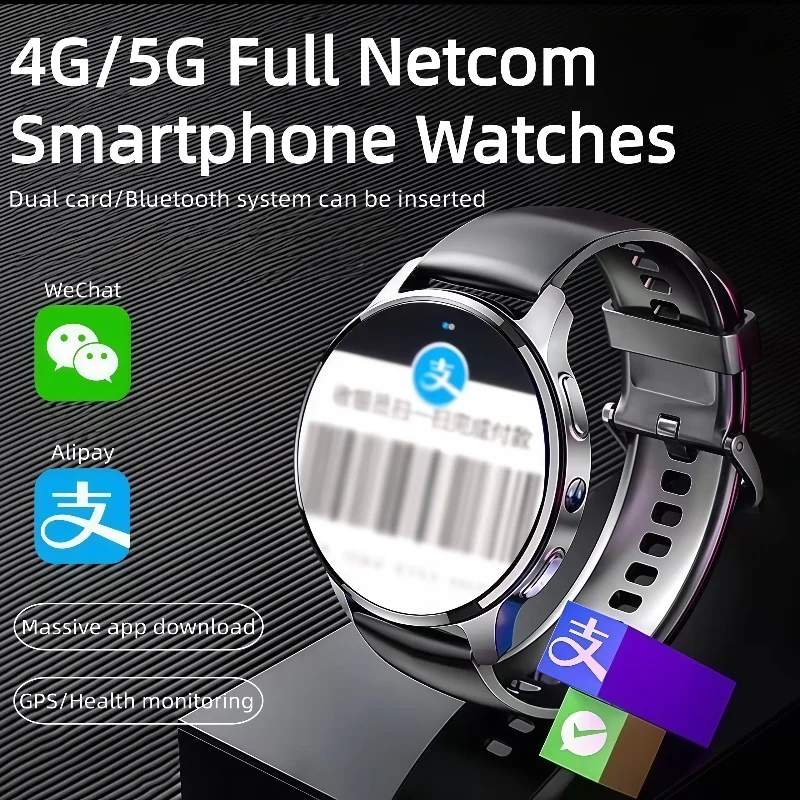 

P68 Smart Watch Men GPS 32G/256G ROM Storage HD Dual Camera NFC 4G 5G SIM Card WIFI Wireless Fast Internet Access