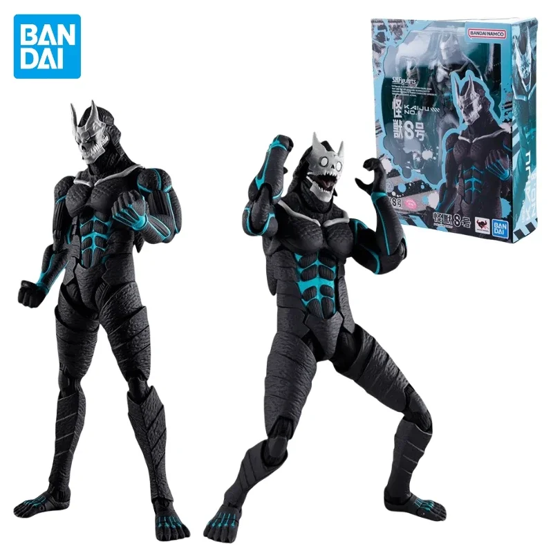 

In Stock Original Bandai S.H.Figuarts SHF Anime Kaiju No.8 Anime Action Figure Model Toys Collectible Ornaments Gifts For Kids