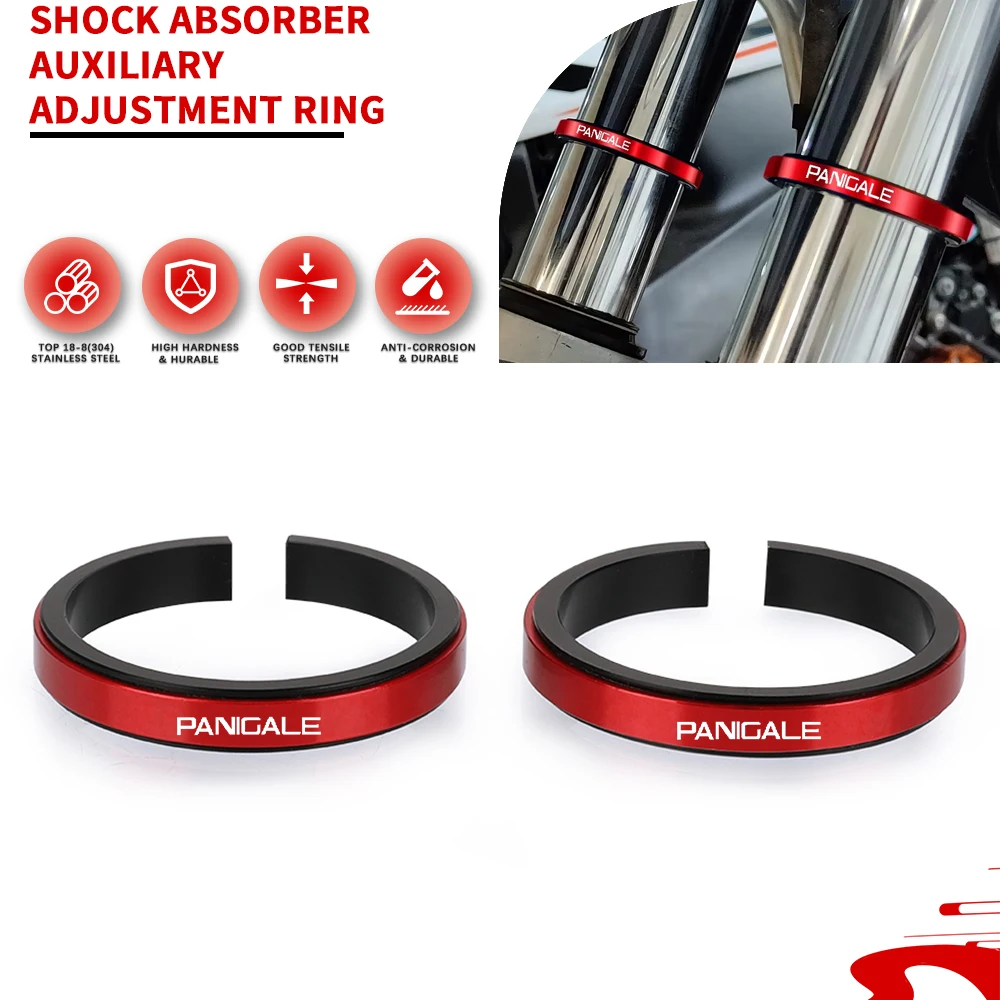 30-39 MM 40-48 MM Für DUCATI 899 959 1199 1299 Panigale V2 V4 R SP2 V4S Motorrad stoßdämpfer Hilfs Einstellung Gummi Ring