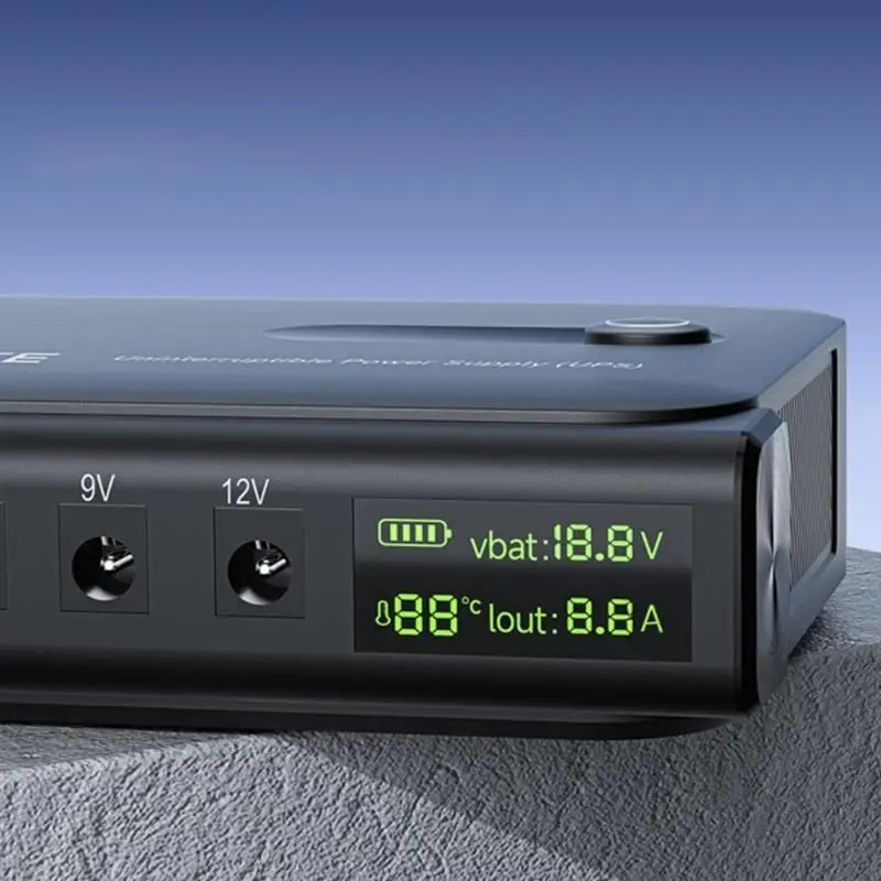 652F 36W Digital Display Power Backup Fast Charging Compact Design Battery Backup