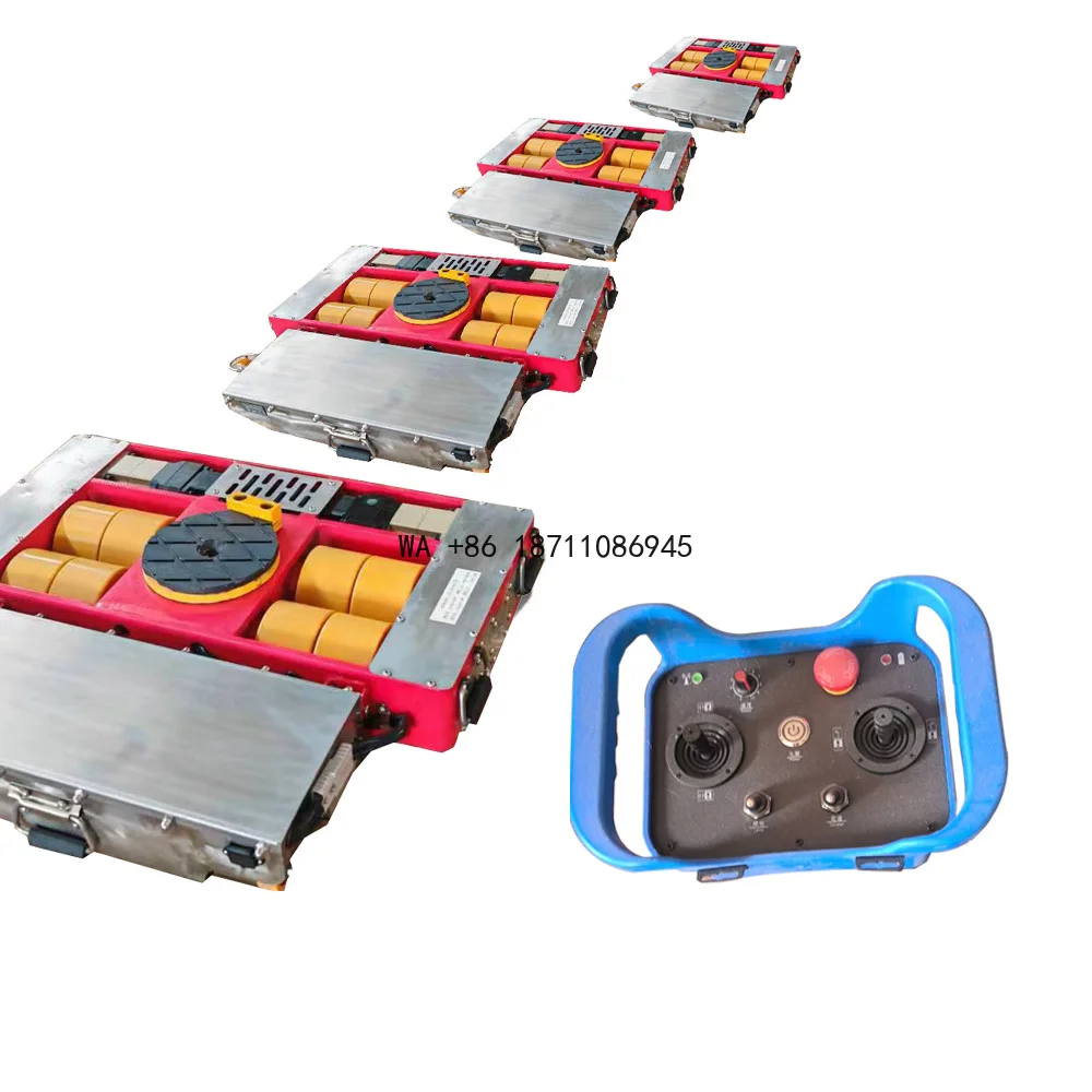 1 Control 4 10 20 30 40 50Ton Electric Tank Roller Trolley Vehicle Heavy Duty Material Handling Equipment