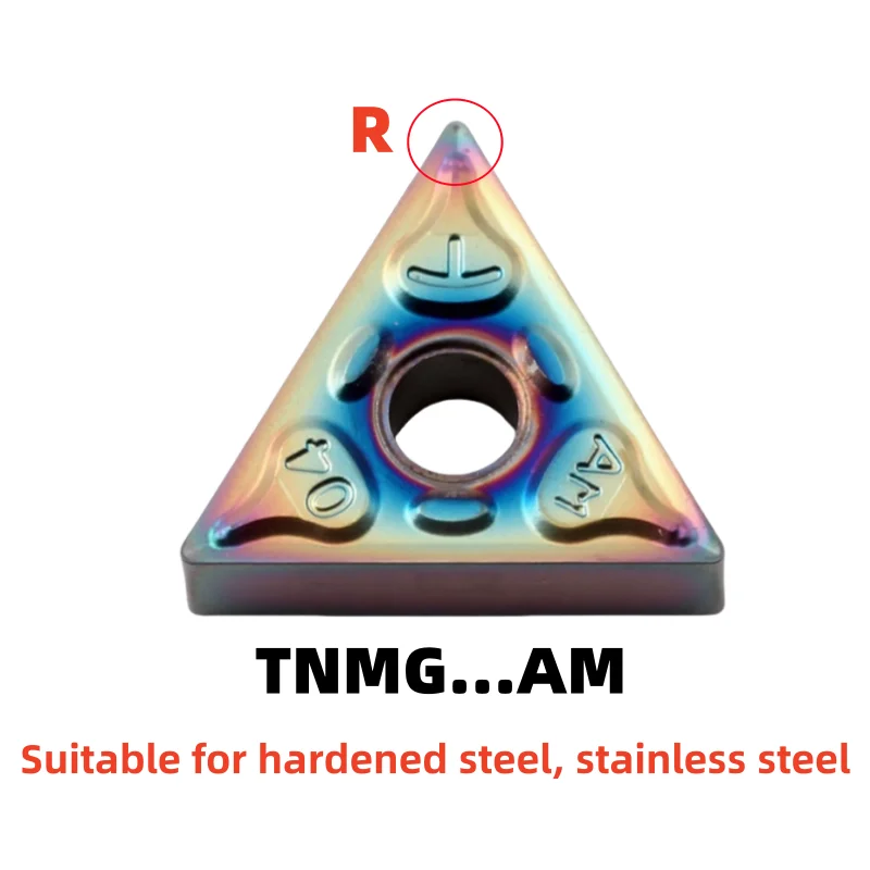 TNMG160404 TNMG160408 MA MS AM TF مخرطة القاطع أداة القطع تصلب الصلب إدراج أدوات تحول باستخدام الحاسب الآلي شفرات 1 قطعة