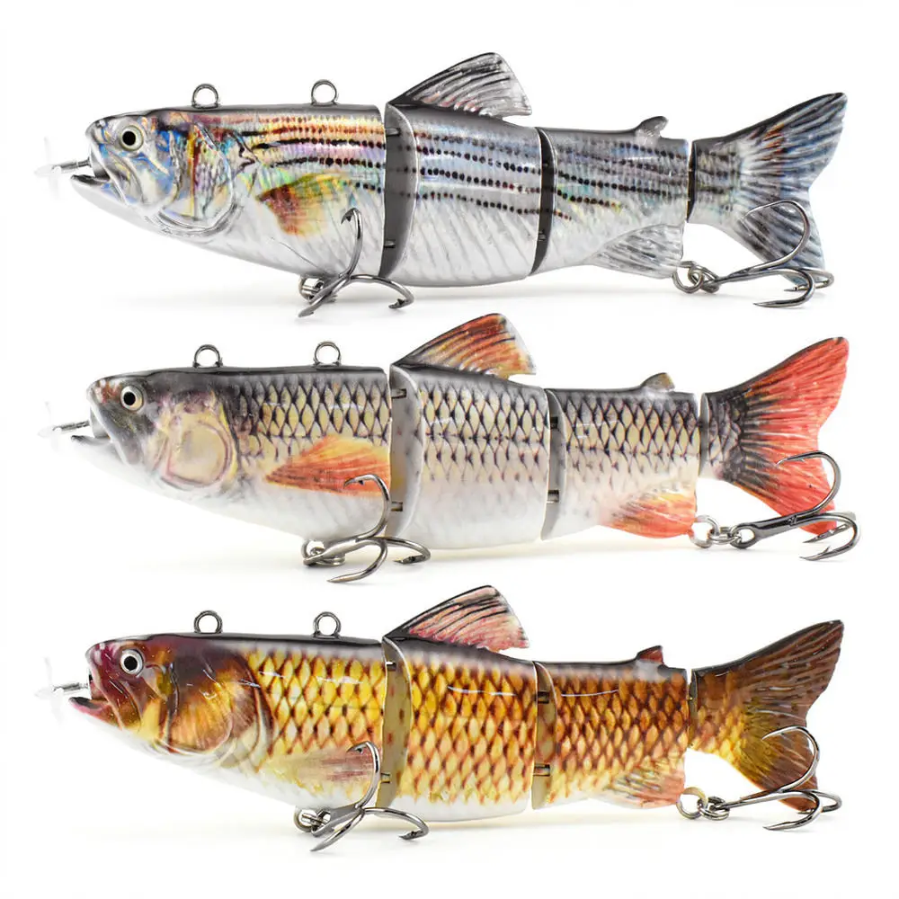 Robotic Swimming Fishing Lure Rechargeable Electronic Propeller Hard Bait Bionic Artificial Tackle For Weihe Bass Fishing