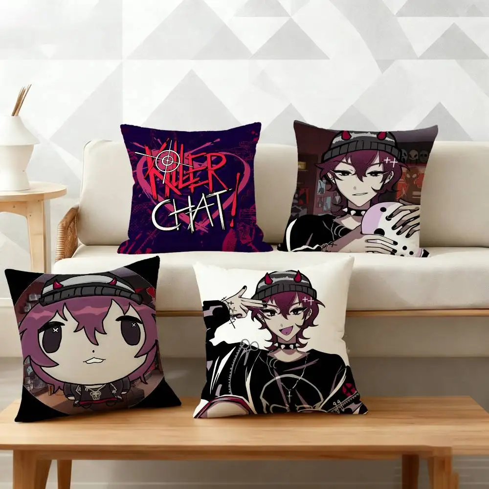 

Game K-Killer C-Chat Ronin Pillow Case Pattern Printed Pillowcase For Living Room Sofa Cushion Cover