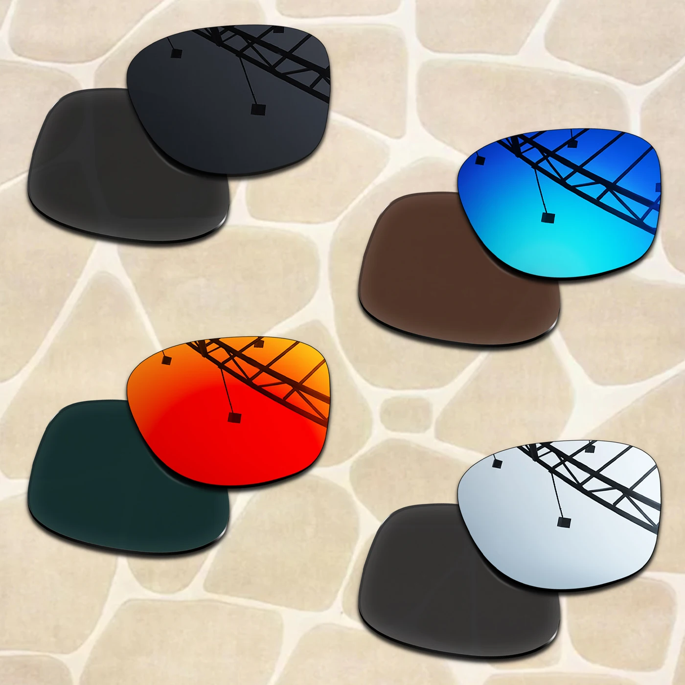 

15+ Colors Replacement Lenses for Oakley Manorburn OO9479 Sunglass Frame Anti Scratch & 100% Polarized