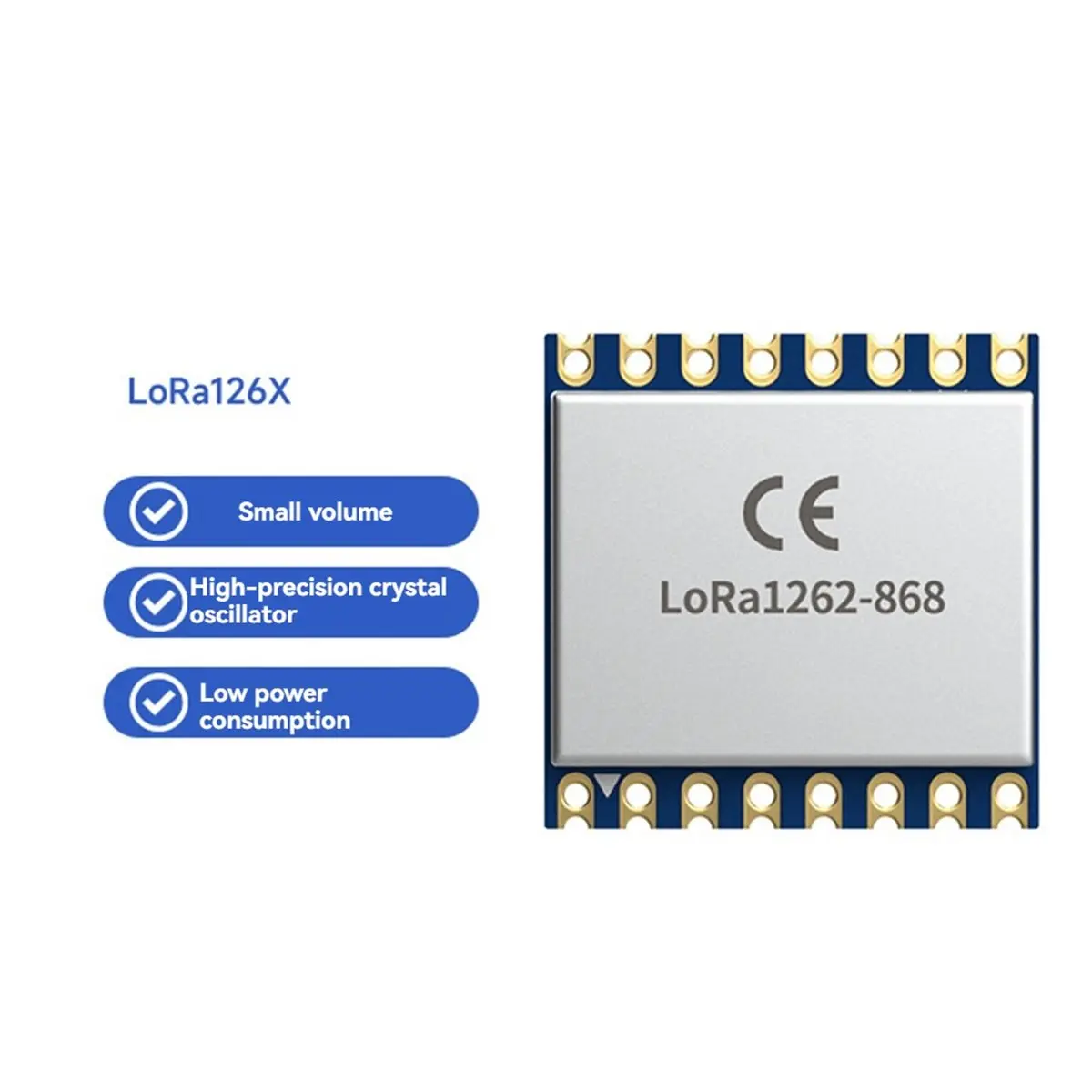 RECOMENDAR】SX1262 LoRa 868Mhz Wireless Transceiver Receiver Module Lora1262 IoT Module Low-Power LoRa Communication Module