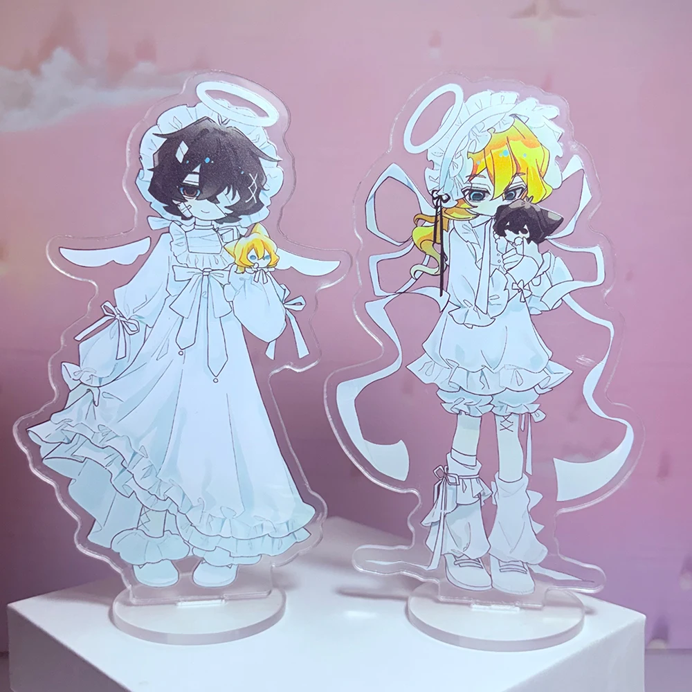 Anime Peripherals Acrylic Stand Dazai Osamu Nakahara Chuuya Anime Figure Acrylic Desktop Decoration Ornament Props Couple Gifts