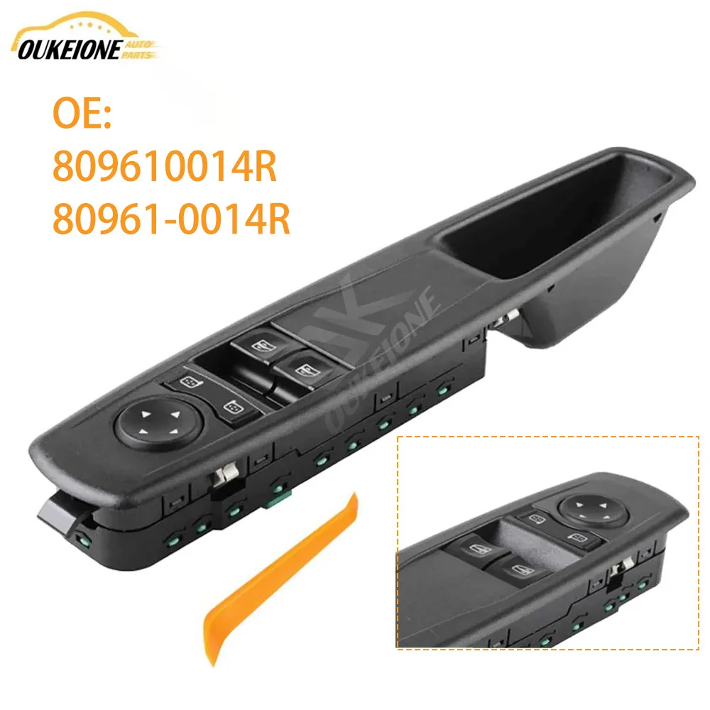 809610014R 80961-0014R for Renault Scenic Grand Scenic Megane Laguna 3 Fluence Electitric Master Power Window Control Switch