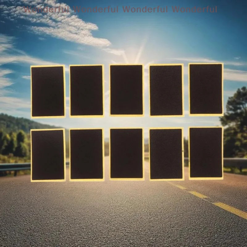 

10/20/30 Pack Non-Glue Bike Tire Patches Quick Repair Tool Tyre Protective Patch Bike Accessory with Speedy Drying Adhesive