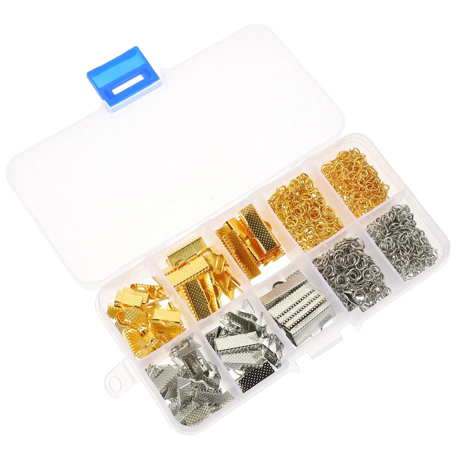 

Lobster Clasp Extender Chain Jewelry Making Findings Ribbon Clamps For Bracelet Necklaces Cord Ends Clasps Diy Supply