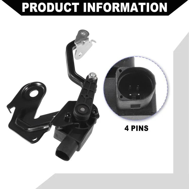 4F 0616571 K リア左ヘッドライト高さセンサーアウディ A6 C6 4F2 2004-2011 4F5 2005-2011 RS6 S6 新しい