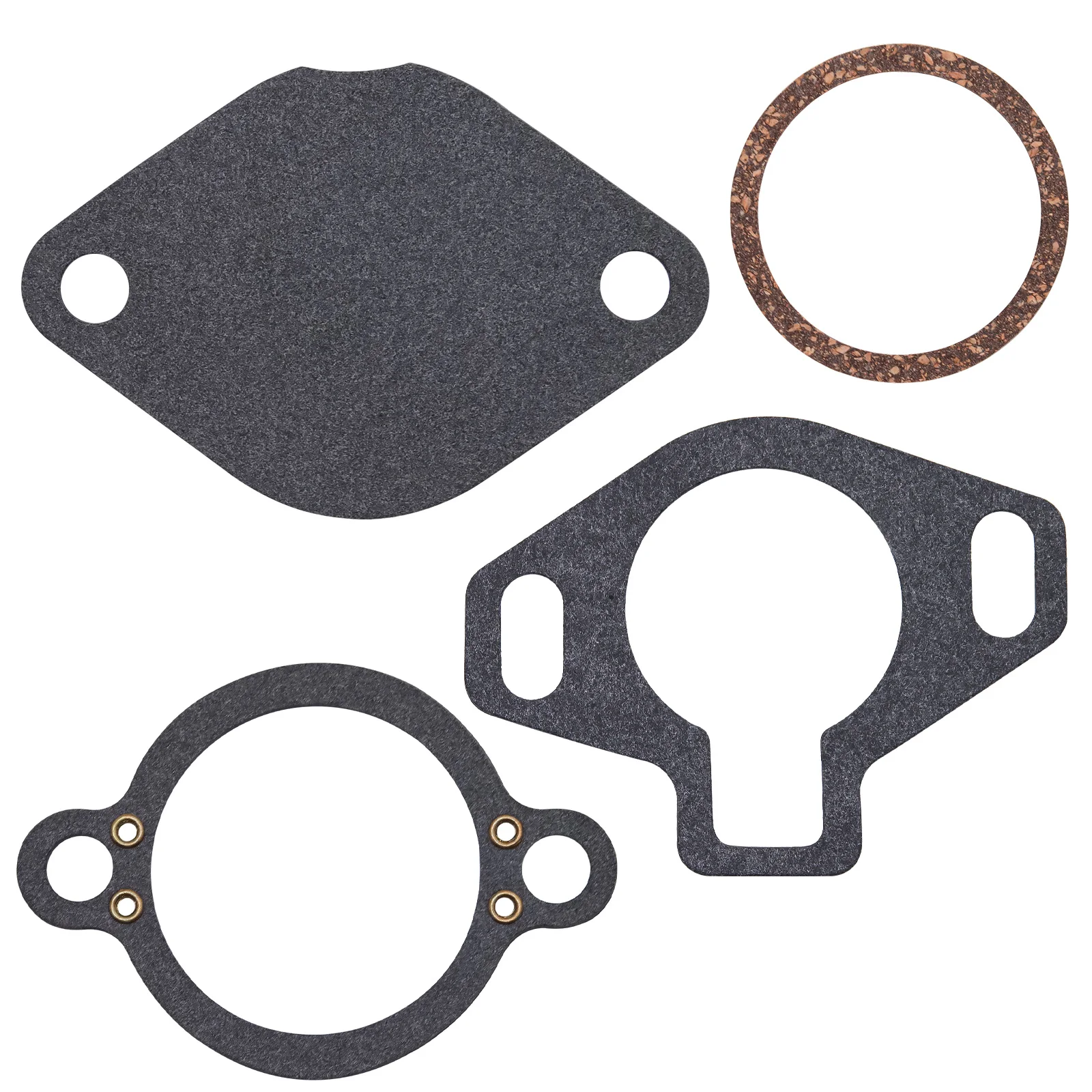 Thermostat Kit For MerCruiser 160d degree With Gaskets Plastic Sleeve OEM 807252Q5 18-3647 13101 4.3L 5.0L 5.7L 7.4L 8.2L