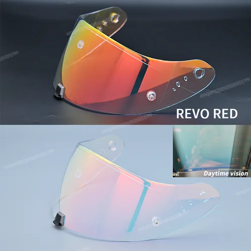 Imagen 2 del producto Lente de visera para casco de motocicleta, para KDF-16-1 Scorpion Exo 1400 Carbon, R1 Air EXO 520, protector de viento Anti-UV, antiarañazos y a prueba de polvo