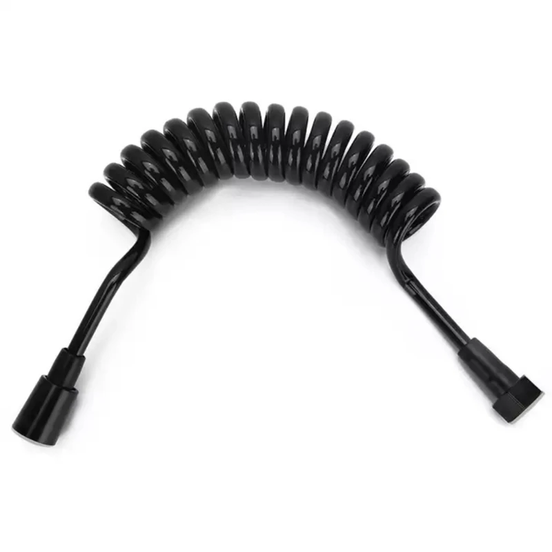 1.5/2 Telescopic Shower Hose Spiral Spring Hose Toilet Bidet Sprayer Telephone Line Plumbing Hose Bathroom Accessories