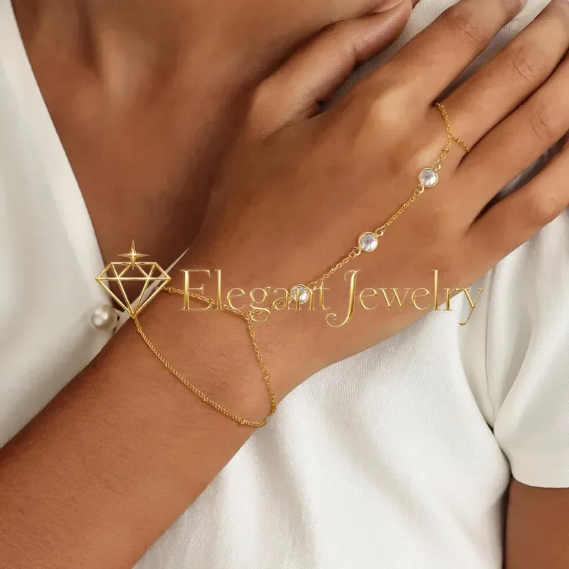 Adjustable Retro Fashion Ring Bracelet Set for Women Daily Commuting Versatile Jewelry Gift Wholesale European American Style