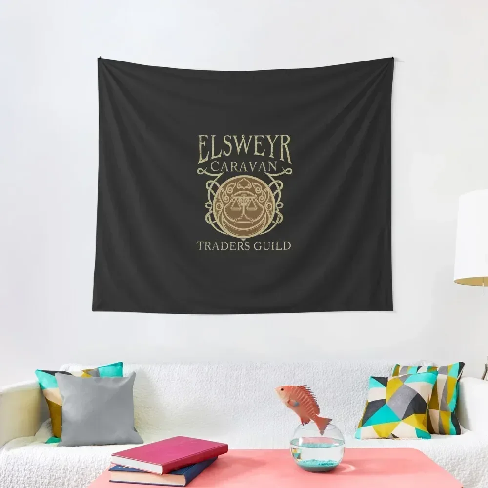 Elsweyr Traders Guild Tapestry Room Decor Aesthetic Room Decorator Decorations For Room Tapestry