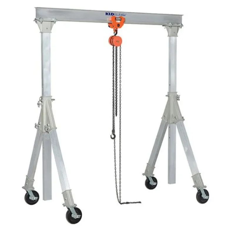 Factory direct  Winch Trolley portal adjustable overhead gantry crane  Special Purpose Big 1ton Overhead Crane Gantry